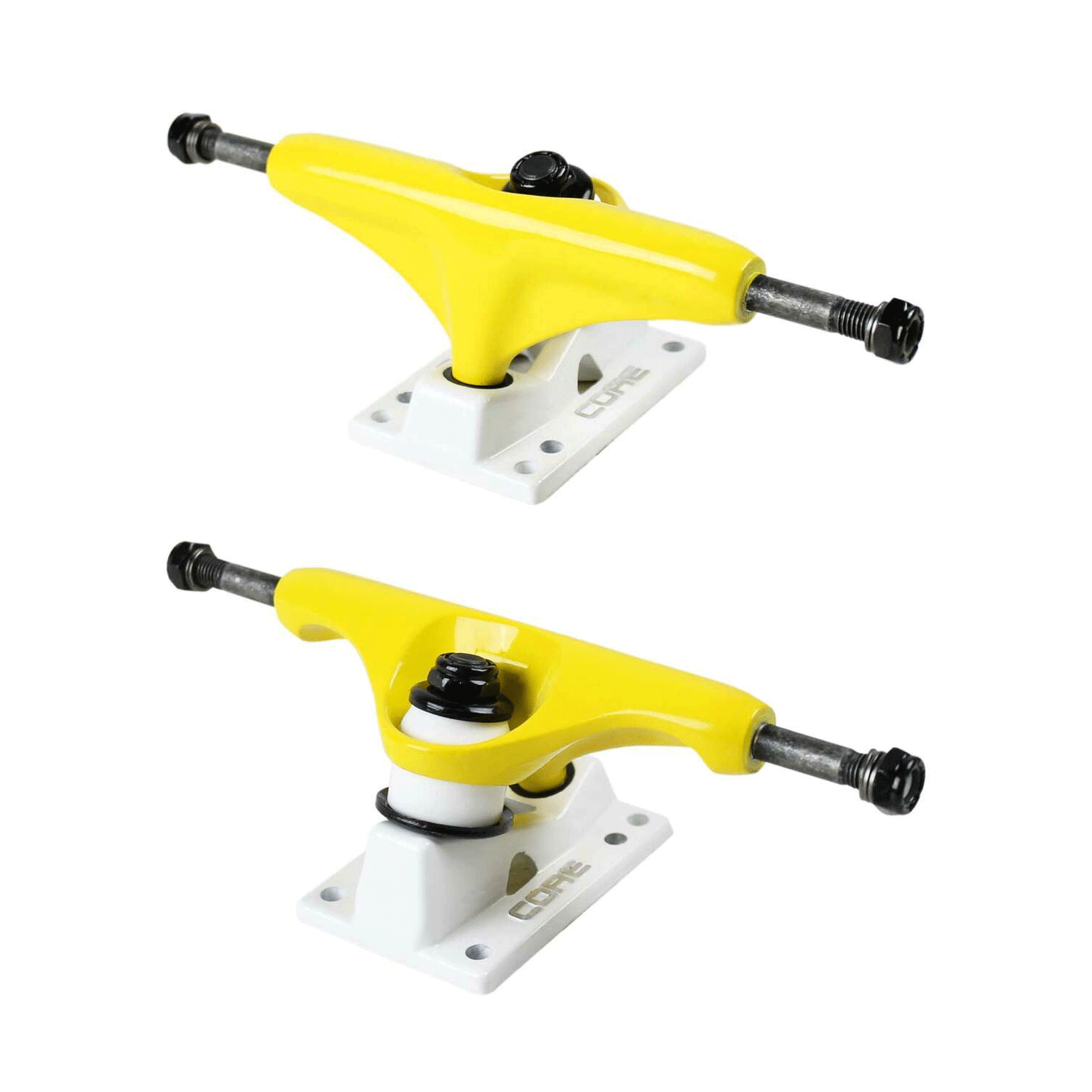 Core Dipped Yellow Trucks With White Standard Base 5.0