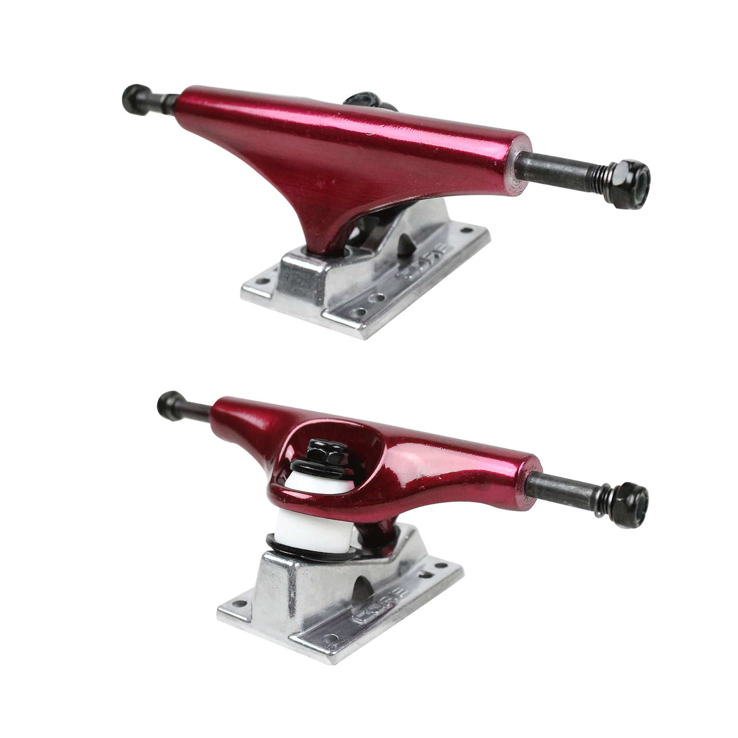 Core Red Trucks With Silver Standard Base 5.25