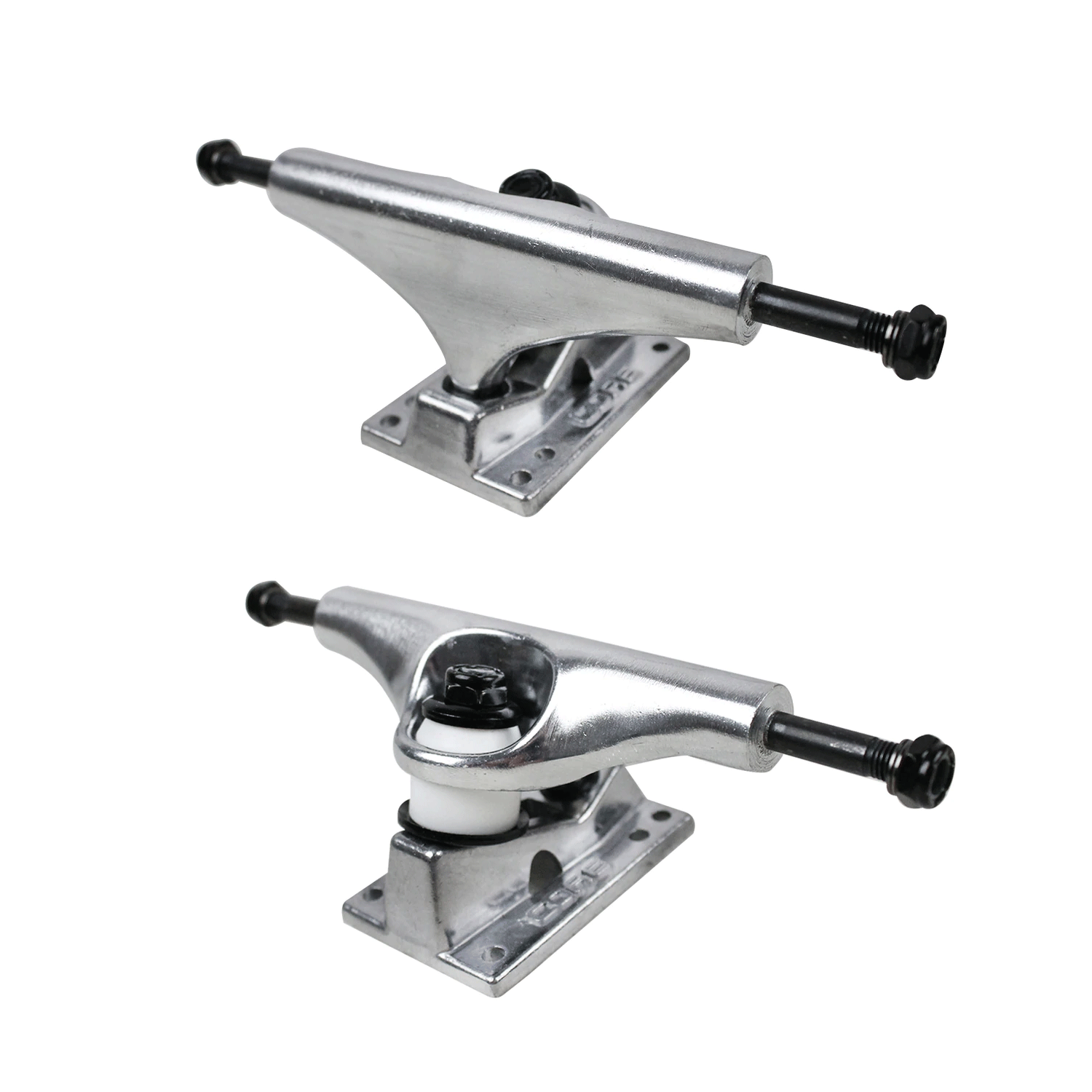 Core Silver Trucks With Silver Standard Base 5.5