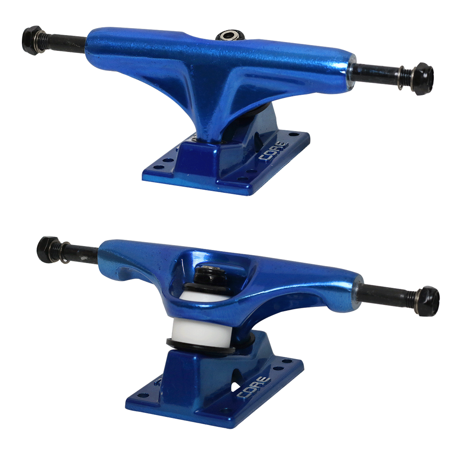 Core Blue Trucks With Blue Hollow Base 5.0