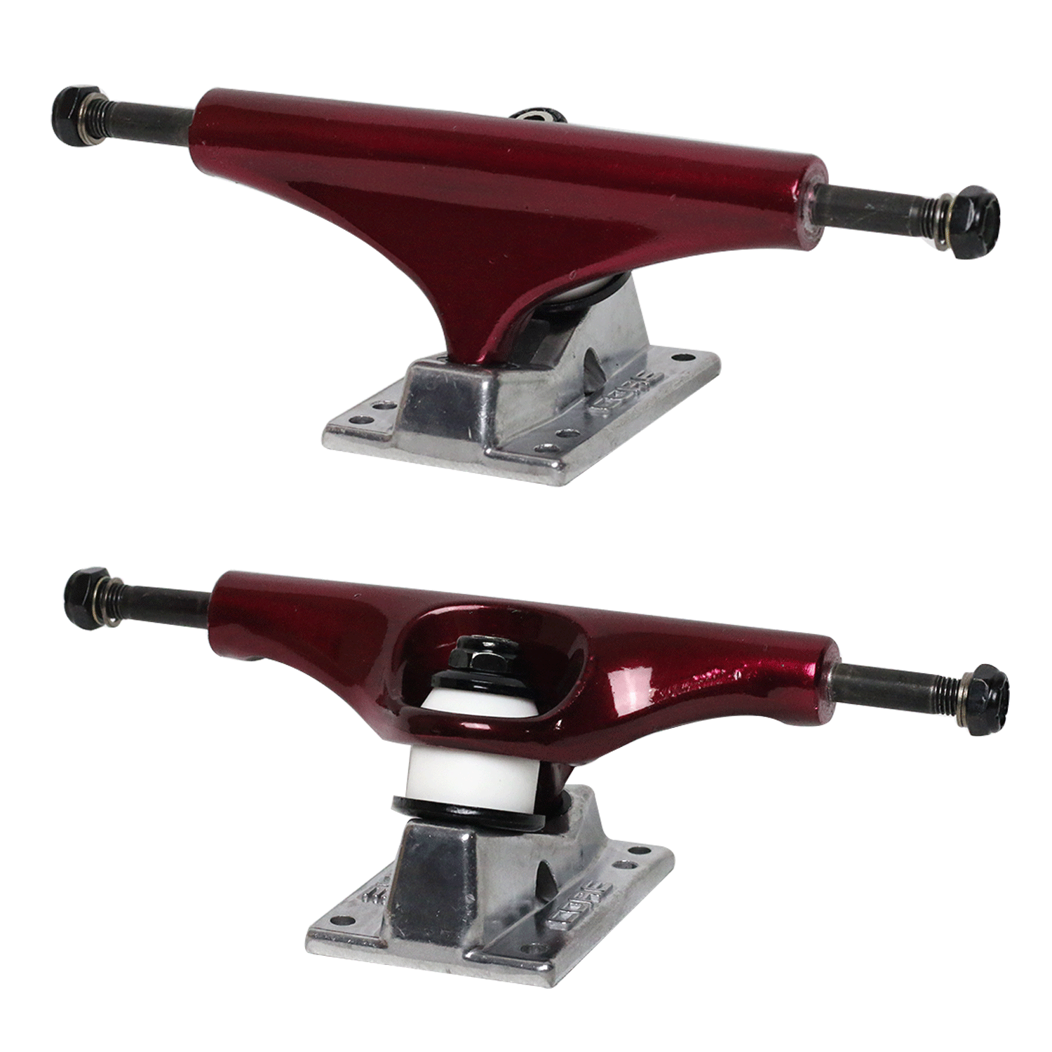 Core Red Trucks With Silver Hollow Base 5.25